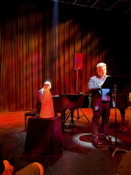 A picture of Joseph Campana and Kurt Stallmann performing