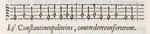 An engraving of early music