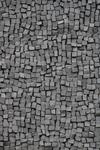 Black and white picture of a pile of timber wood